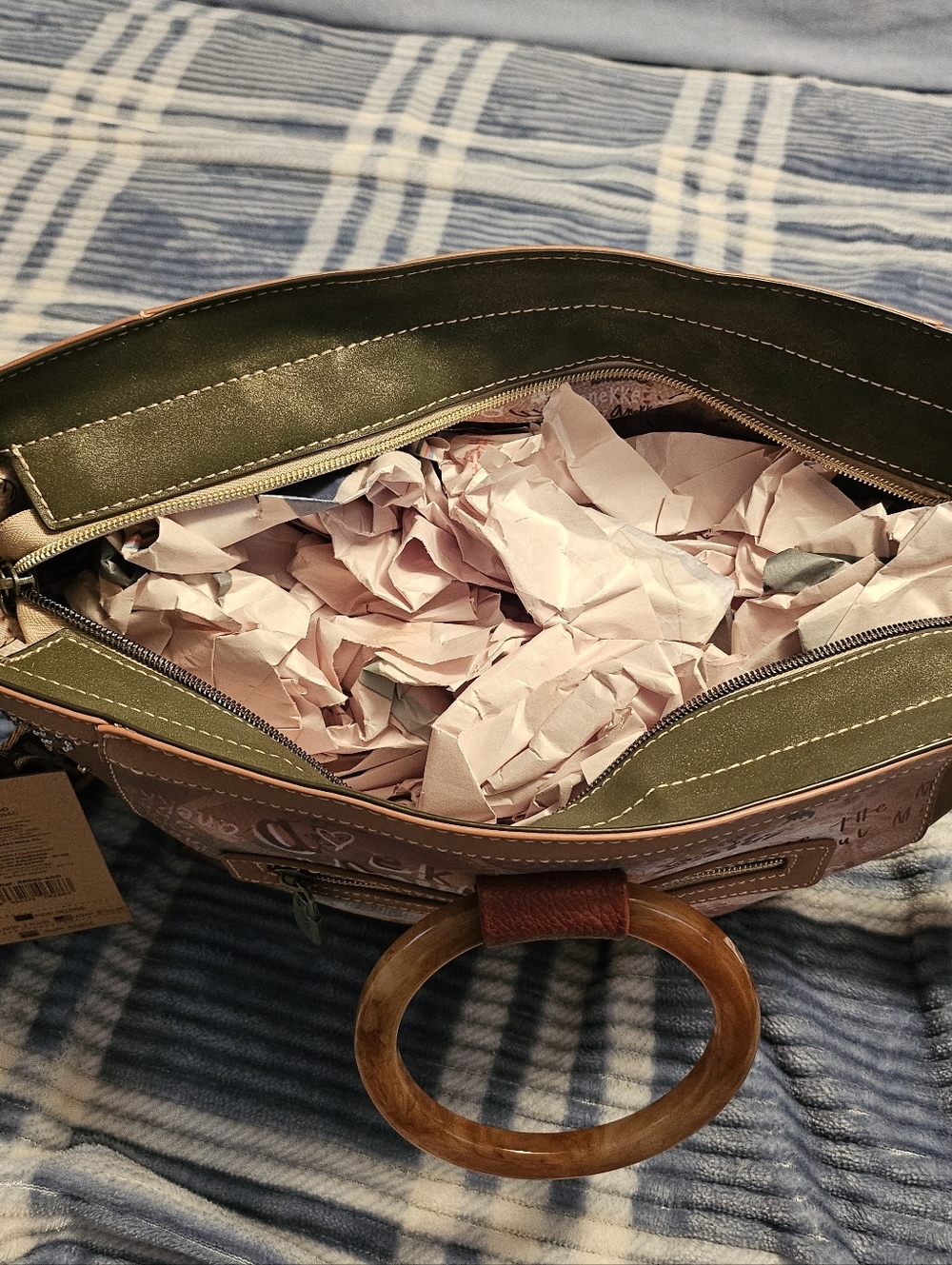 Anekke Menire Peace Round Handle Bag - Picture 3 of 9